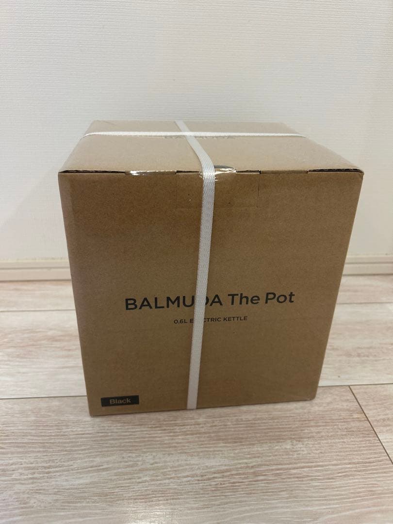 【新品】BALMUDA The Pot0.6Lバルミューダ　KPT01JP-BK