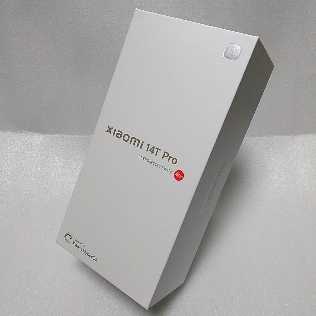 新品 Xiaomi 14T Pro 256GB SIMフリー チタンブルー