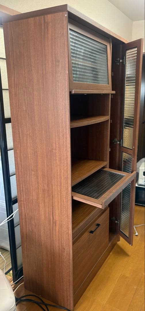 食器棚 B-COMPANY レンジボード 『引き取りなら10,000円』