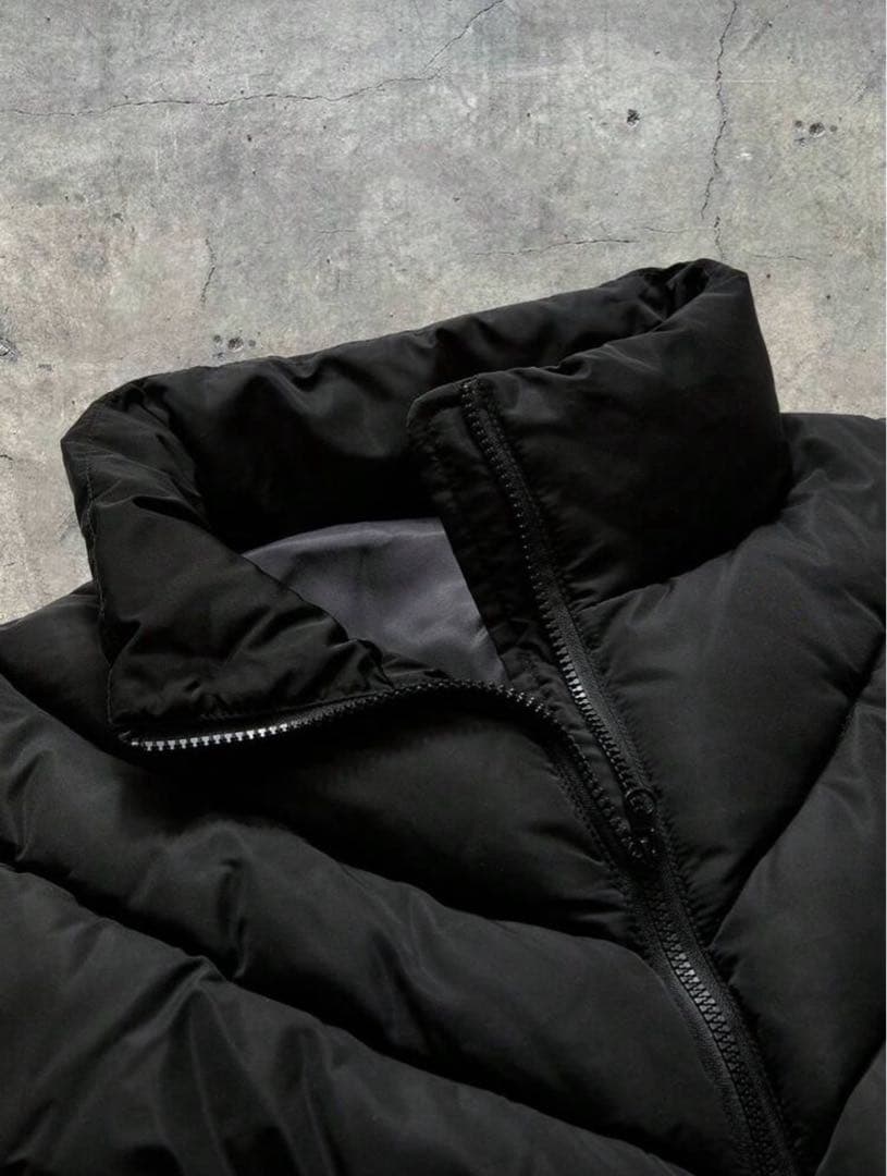 ジャケット・アウター Opium-Black cropped down jacket 00s