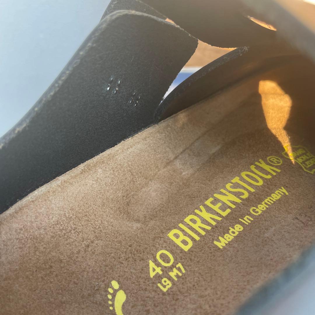 新品未使用　ビルケンシュトック　ロンドン40 黒　066193 約26cm　本革