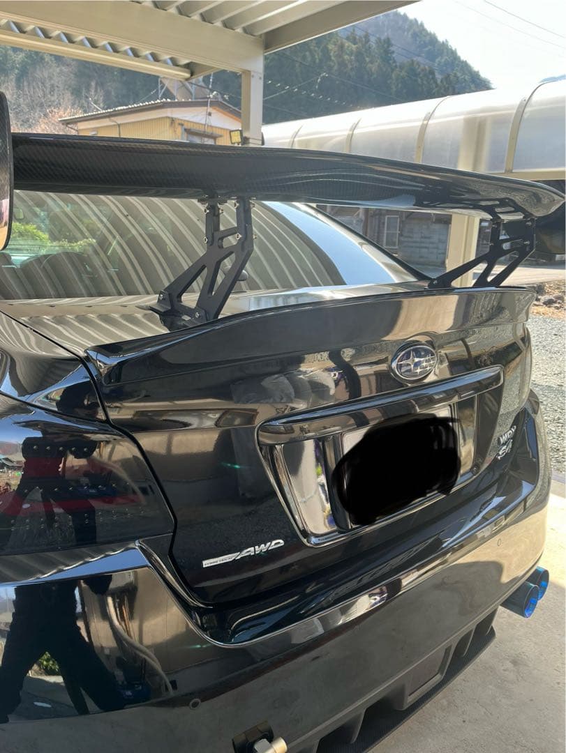 VAG wrx s4トランクスポイラー