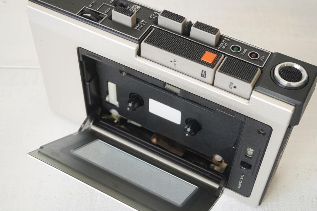 National カセットレコーダー RQ-333 ケース&アダプター付き 美品