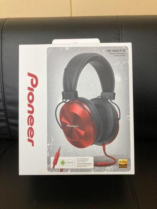 ヘッドホン SE MS5T R(RED/ROUGE/VERMELHO)