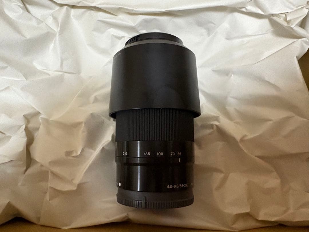 m*u様 SONY 55-210mm レンズ 光学手ぶれ補正付き